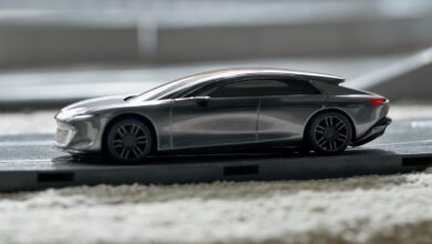 Audi y Scalextric presentan la versión slot del Audi Grandsphere Concept