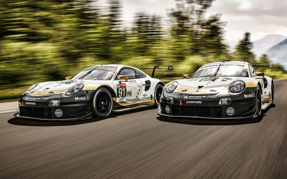 24 Horas de Le Mans: Porsche con decoración especial