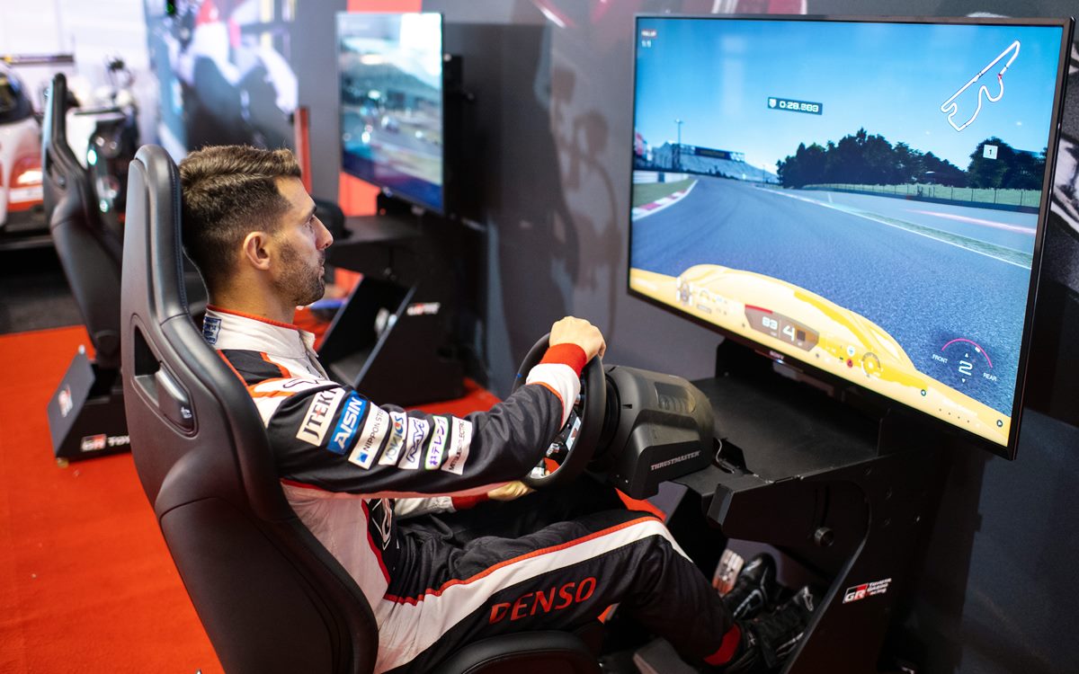 Toyota GAZOO Racing presentó su simulador oficial