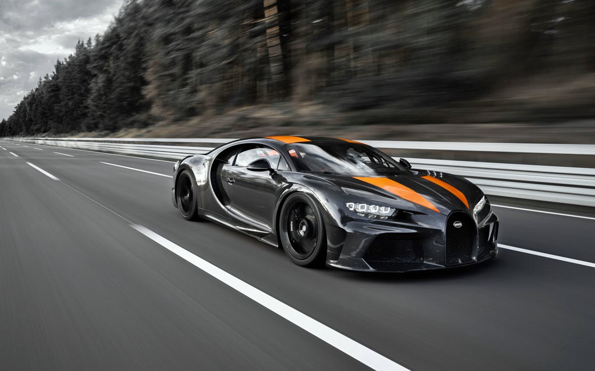 El Bugatti Chiron establece nuevo récord de velocidad al alcanzar 490,484 km/h