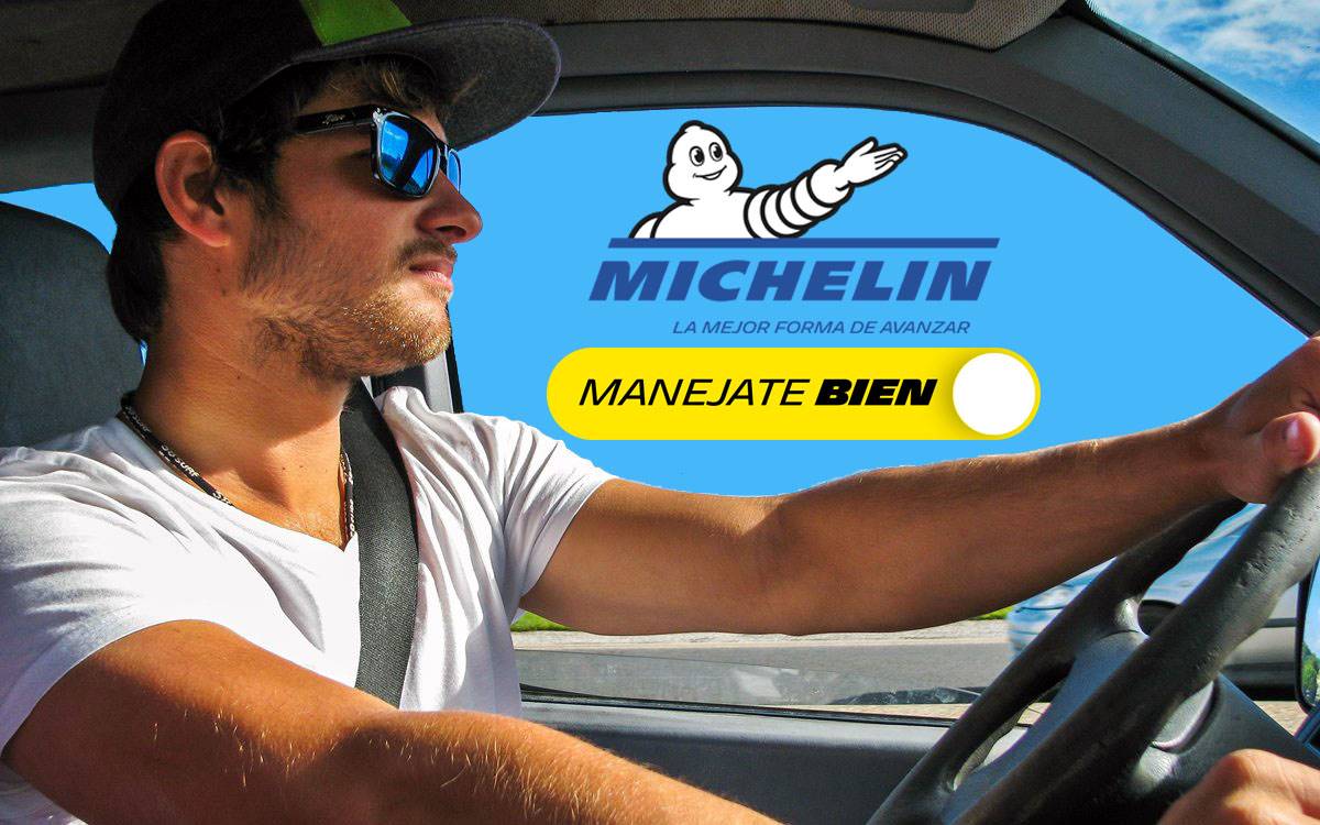 #ManejateBien: La campaña de Michelin enfocada en los jóvenes