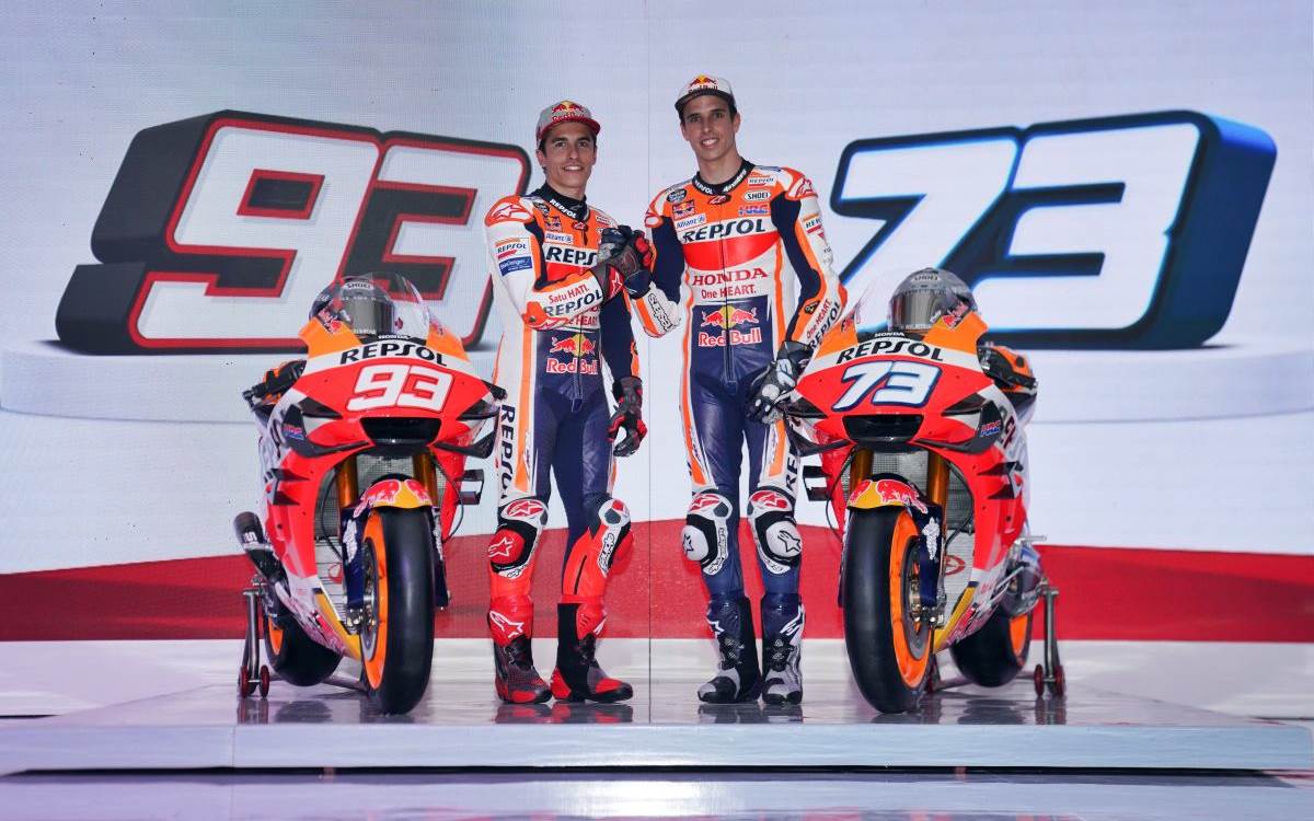 Marc y Àlex Márquez prometen el protagonismo de Honda en MotoGP