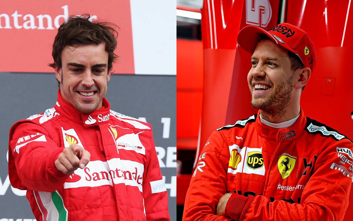 Fernando Alonso y Sebastian Vettel