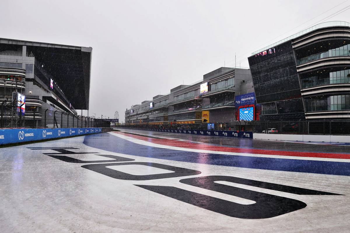 Fórmula 1 Sochi lluvia