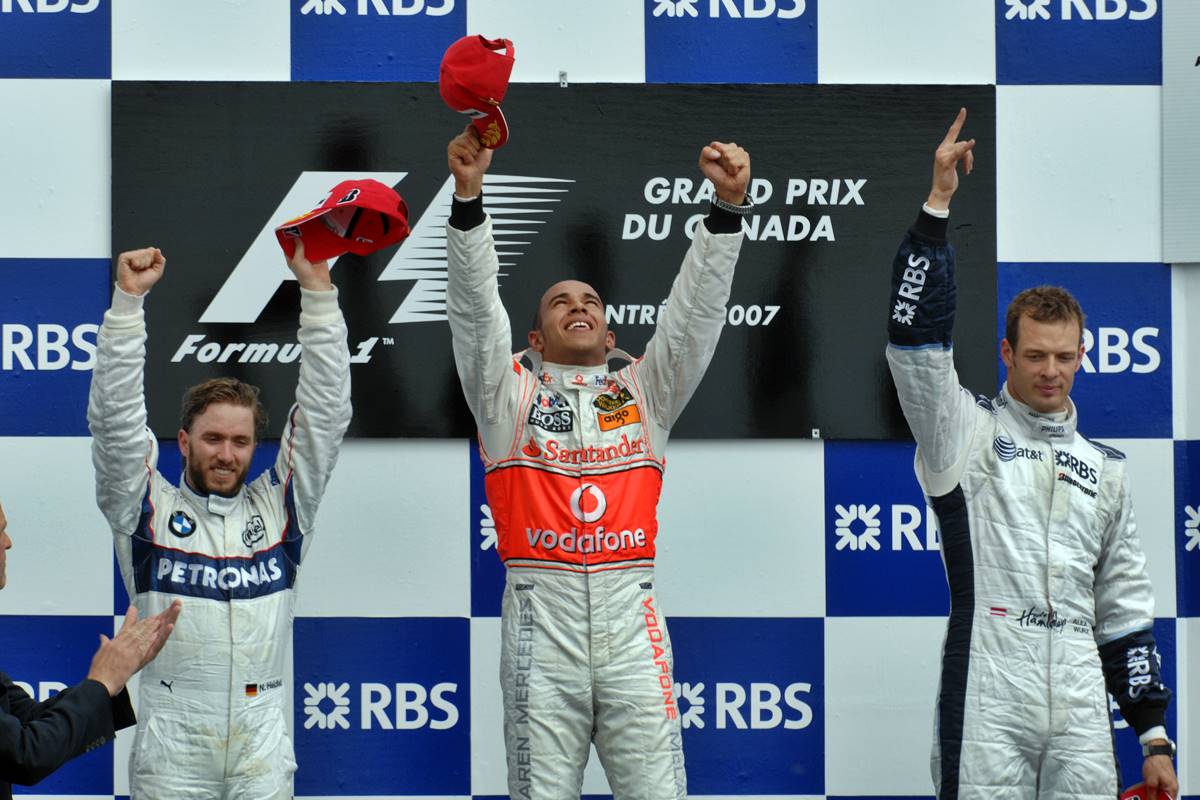 Lewis Hamilton GP de Canadá 2007