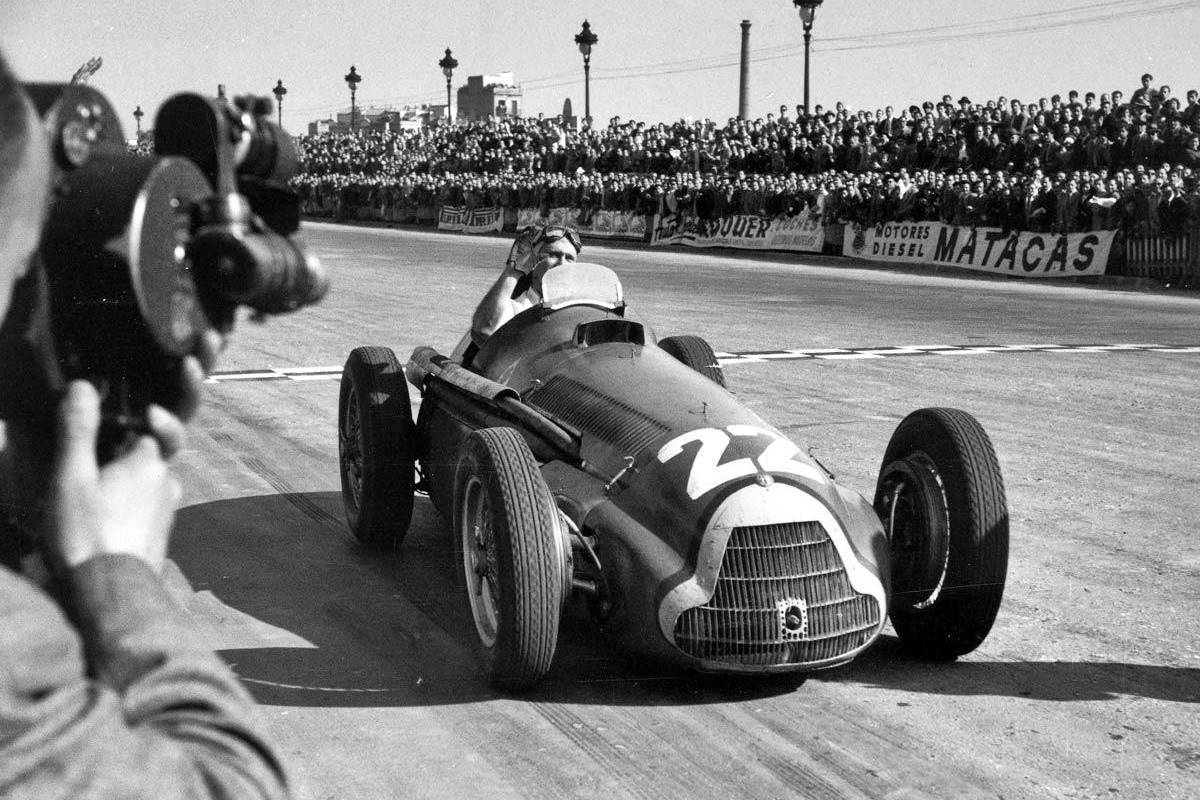 Juan Manuel Fangio 1951 Pedralbes