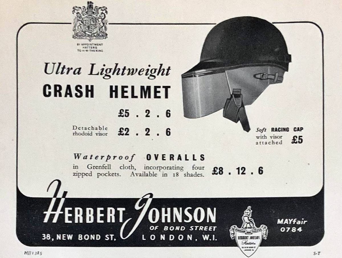 Herbert Johnson Helmets-ad-1948