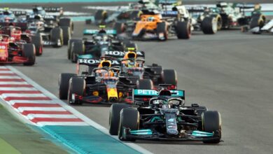 Lewis Hamilton Abu Dhabi