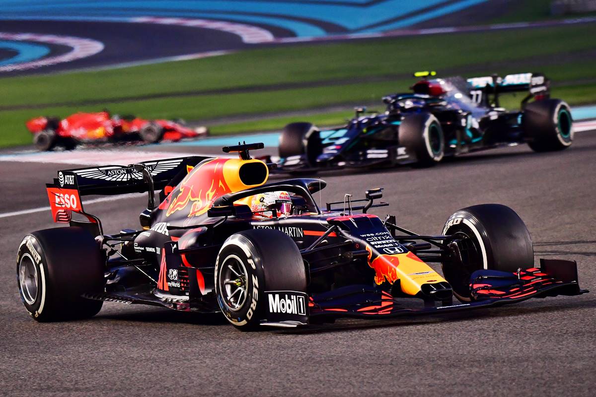 Max Verstappen Abu Dhabi 2020
