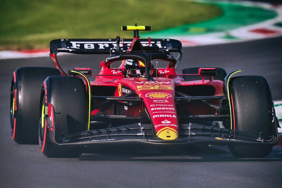 Carlos Sainz logró la pole para el GP de Italia y desató la locura de los Tifosi