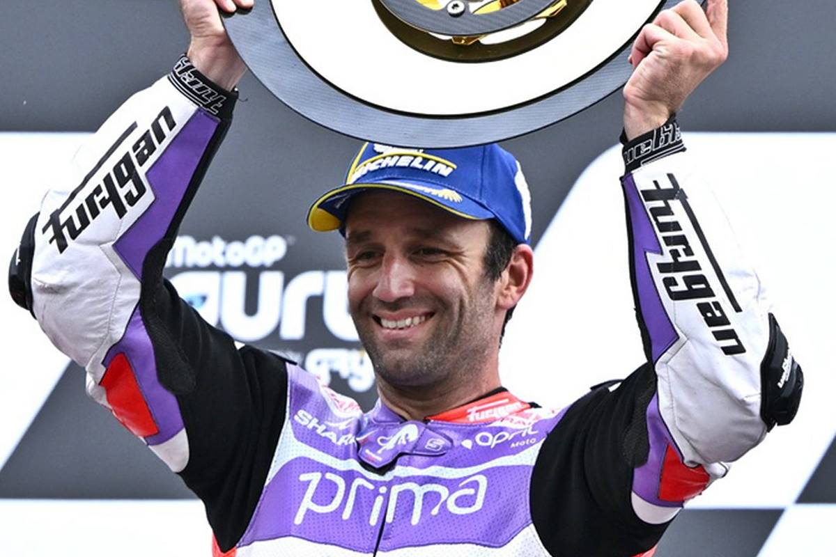 Johann Zarco ganó el GP de Australia y festejó por primera vez en MotoGP