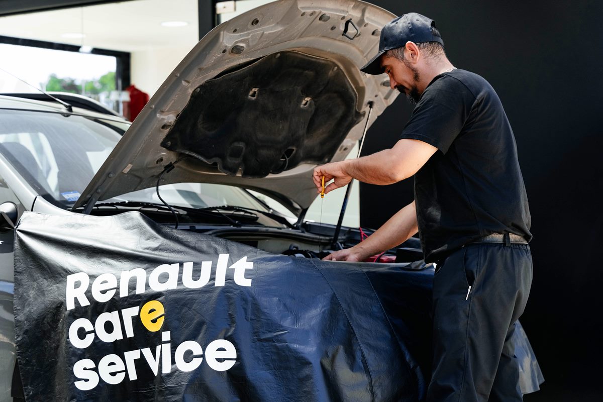 Renault Care Service inauguró un check point en el ingreso a Pinamar