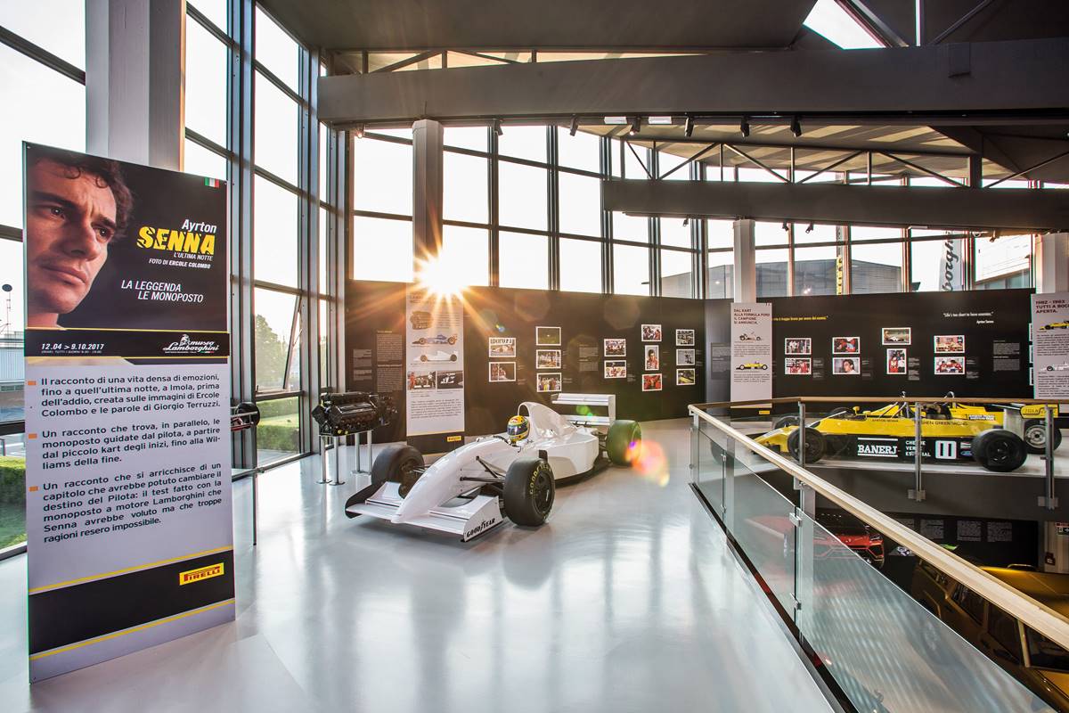 Ayrton Senna exhibición
