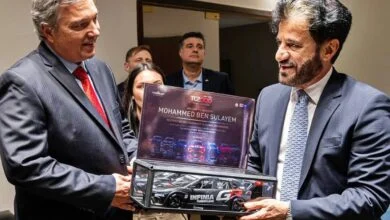 Alejandro Levy y Mohammed Ben Sulayem